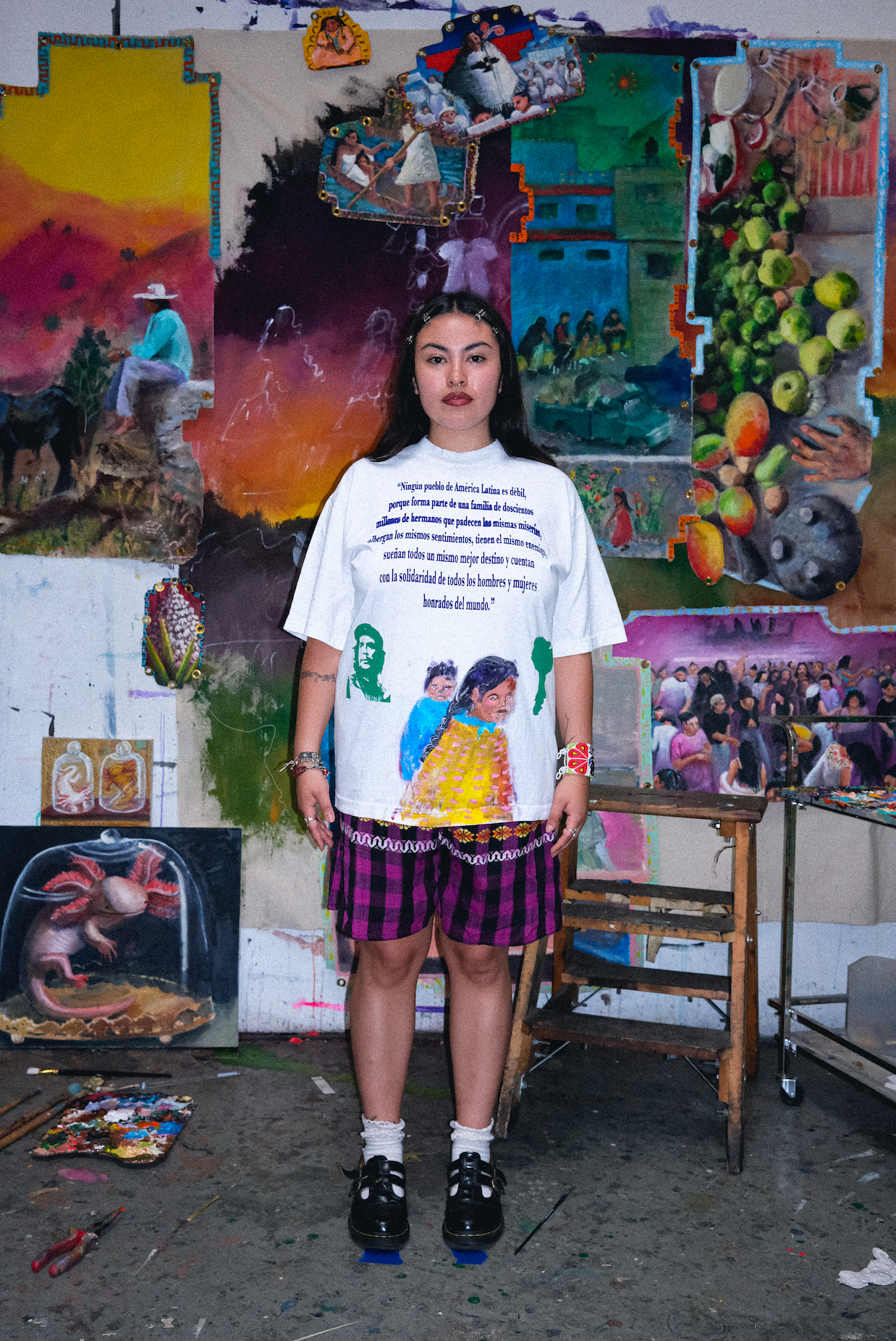 "Ningun Pueblo" 1 of 1 T-Shirt